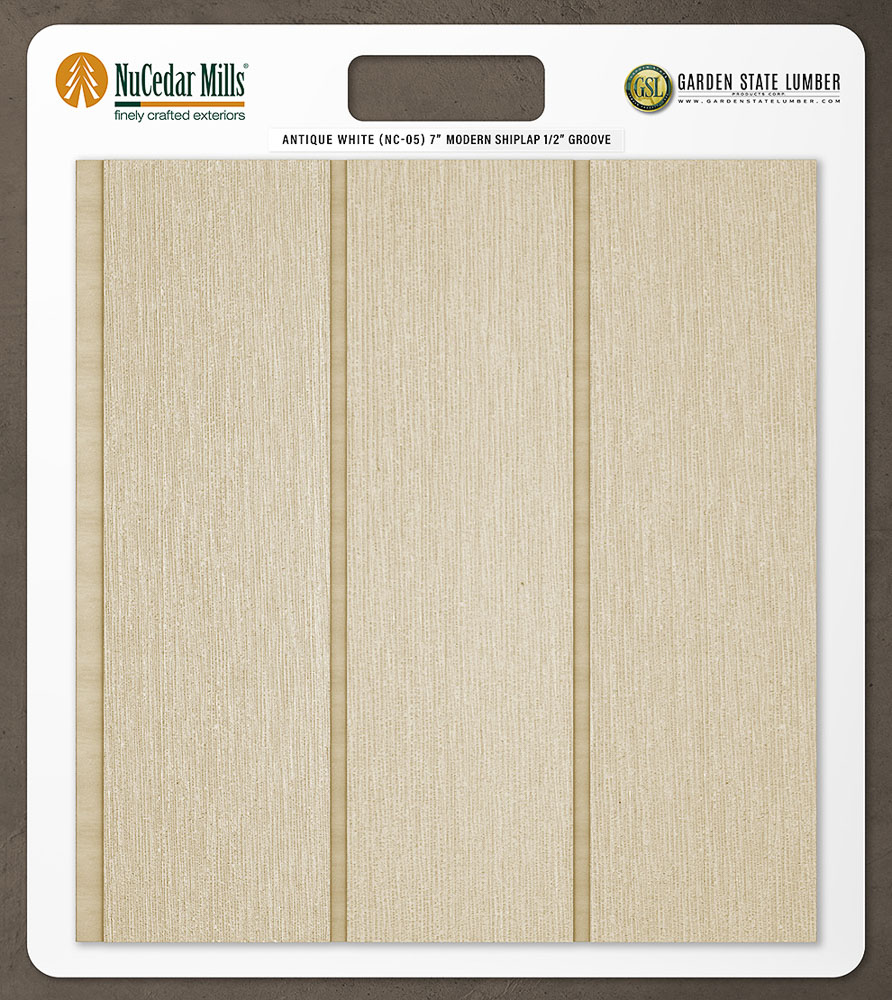 7" Modern Shiplap - T&G Vertical Siding